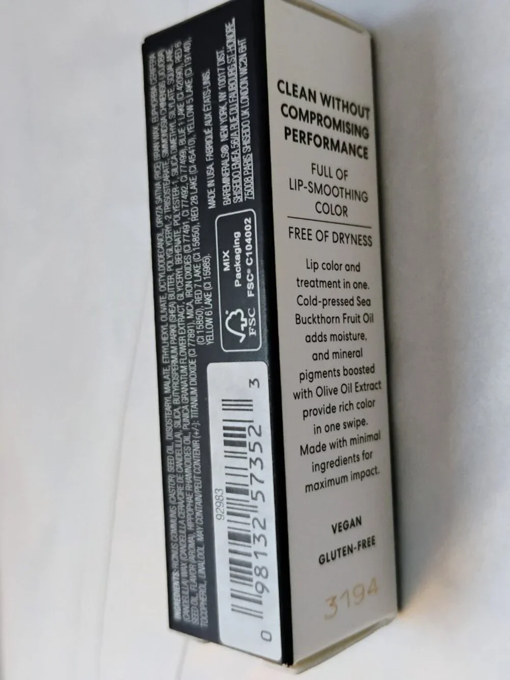 bareMinerals Mineralist Hydra Smoothing Lipstick- 